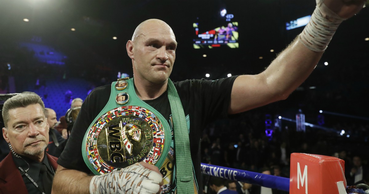 Boxe: un agricoltore accusa Fury di frode sul doping