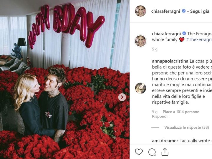 Fedez stupisce Chiara Ferragni con un compleanno romantico in quarantena