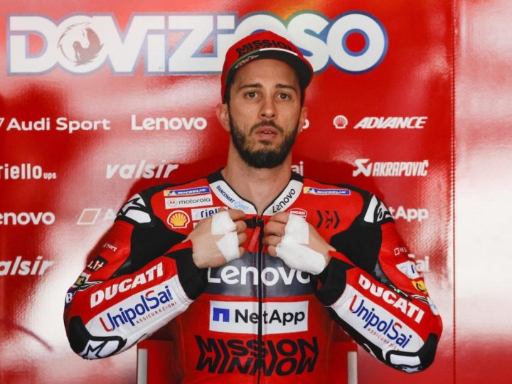 Dovizioso si frattura la spalla nel motocross: Mondiale e contratto in salita