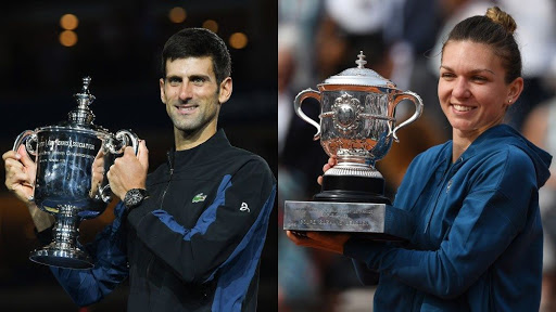 Djokovic e la Halep conquistano gli Internazionali di tennis di Roma