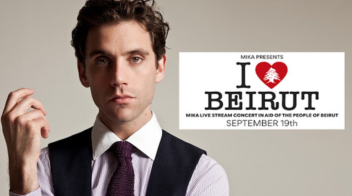 Mika raccoglie 1 milioni di euro per il Libano con “I love Beirut”