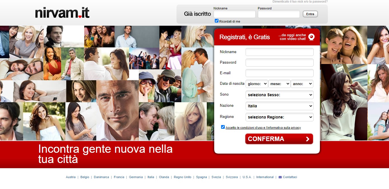 Nirvam: ecco come chattare gratis