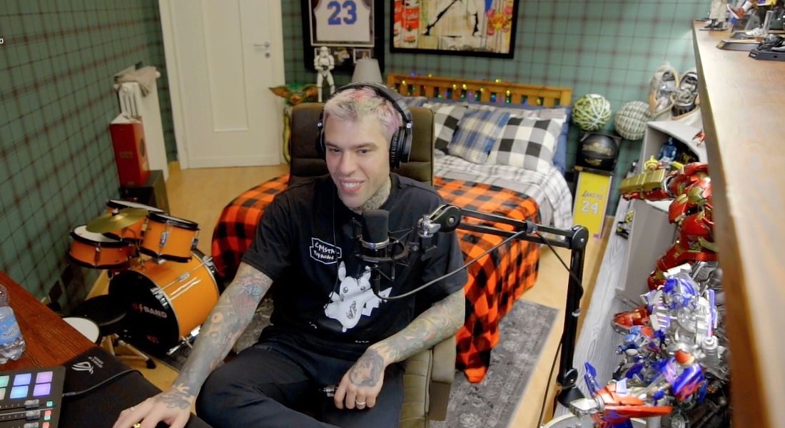 Fedez debutta su Twitch dopo il boom su TikTok