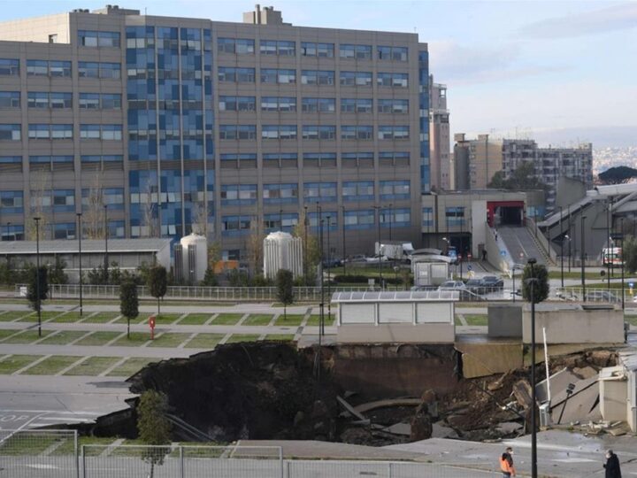 Napoli: voragine all’ospedale del Mare, Covid hotel evacuato