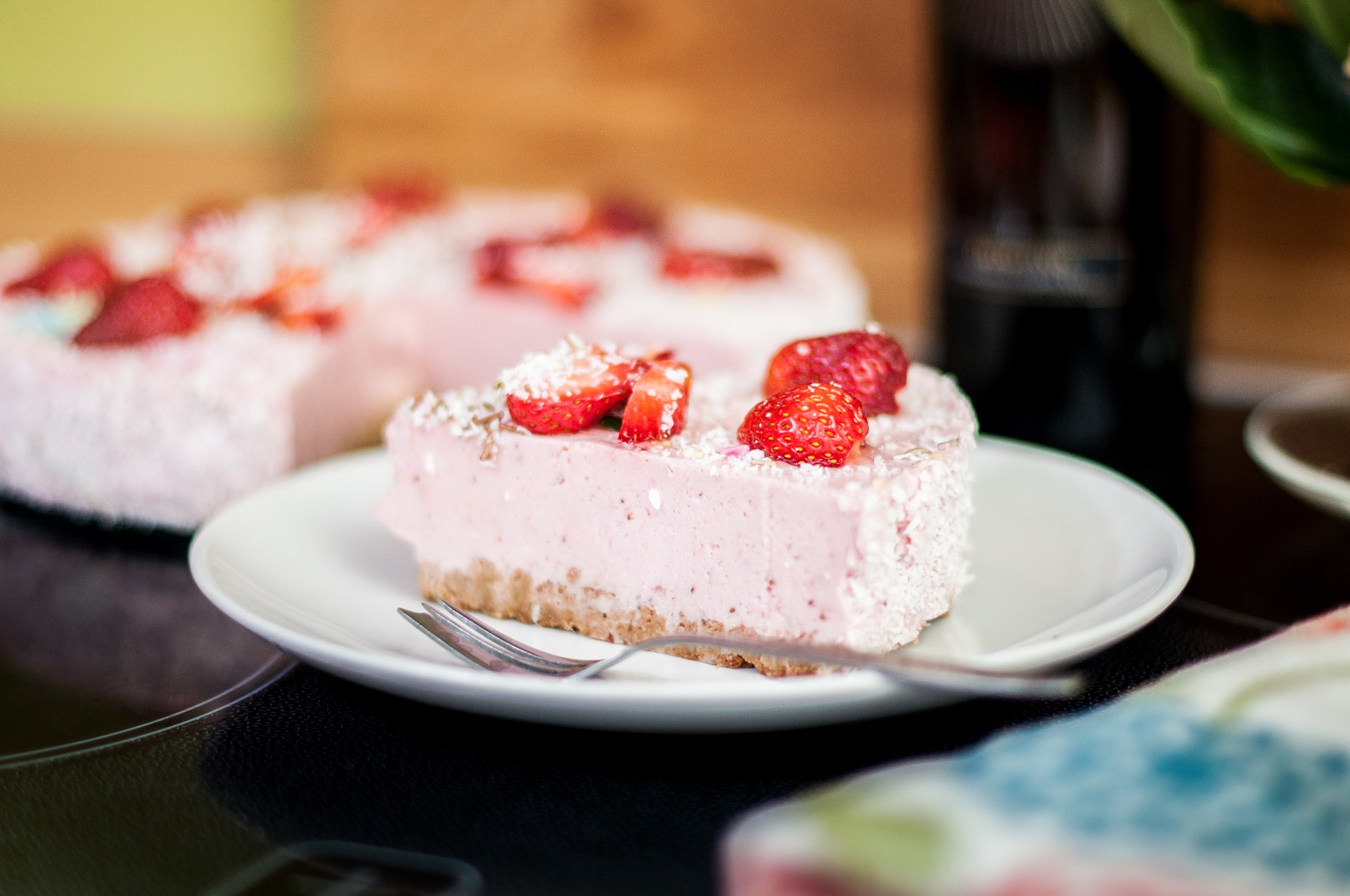 Torta fredda allo yogurt dal gusto leggero