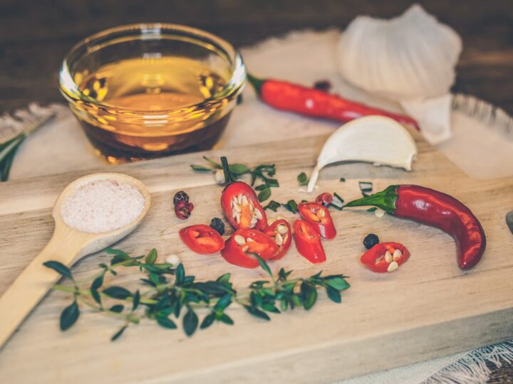 Spaghetti aglio olio e peperoncino