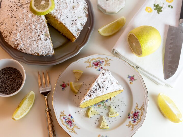 Torta soffice al limone senza burro