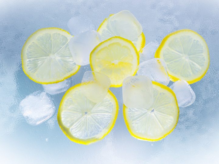 Granita al limone senza gelatiera