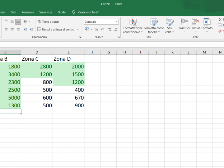 Formattazione condizionale Excel: una guida