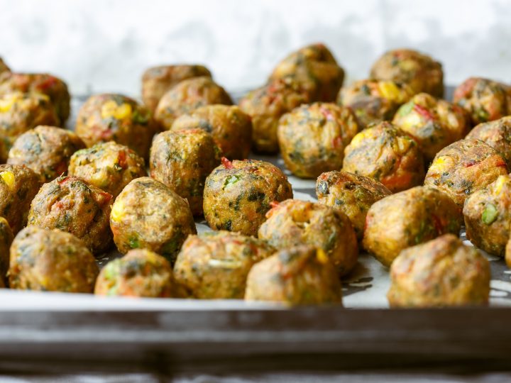 Polpette di zucchine al forno