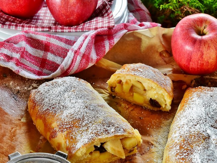 Strudel di mele con pasta sfoglia