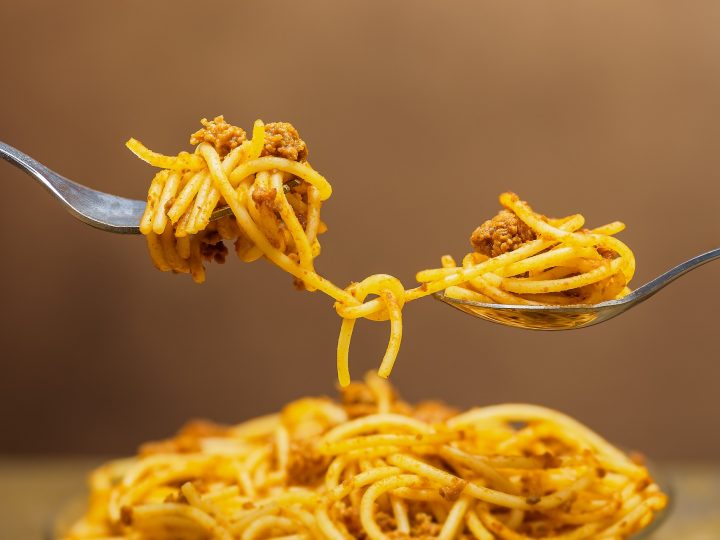 Spaghetti con le polpettine