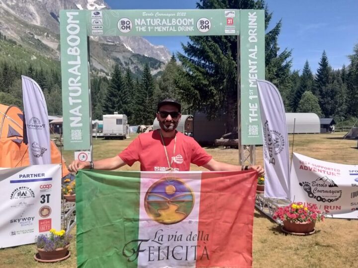 Simone Leo: l’ultra maratoneta e testimonial internazionale de “la Via della Felicita’, alla maratona di Torino