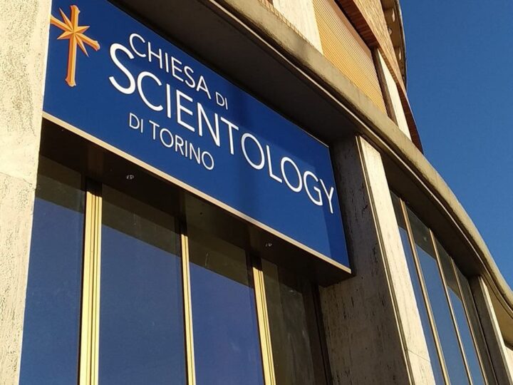 La chiesa di Scientology di Torino nel 2023