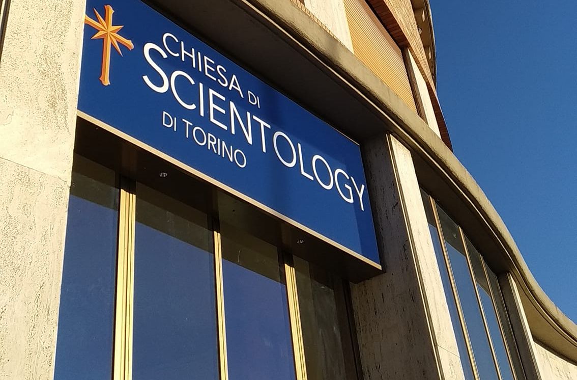 La chiesa di Scientology di Torino nel 2023