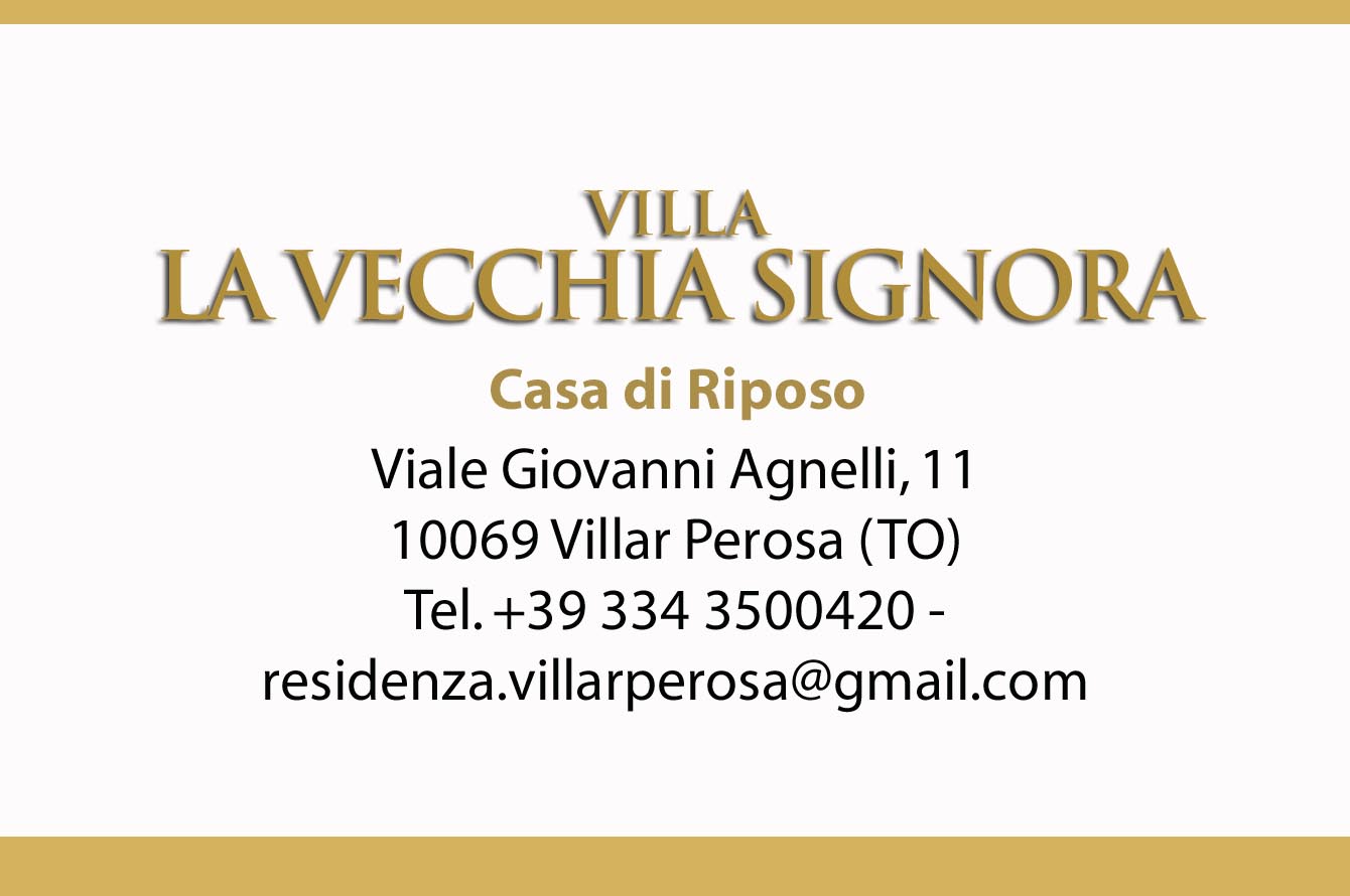 La Vecchia Signora, la casa di riposo per sentirsi “come a casa”