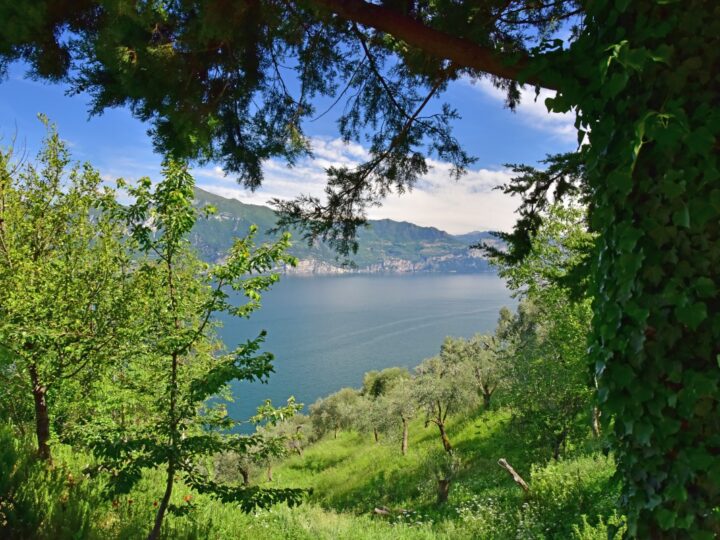 Il Lago di Garda, fra monti, spiagge e colline