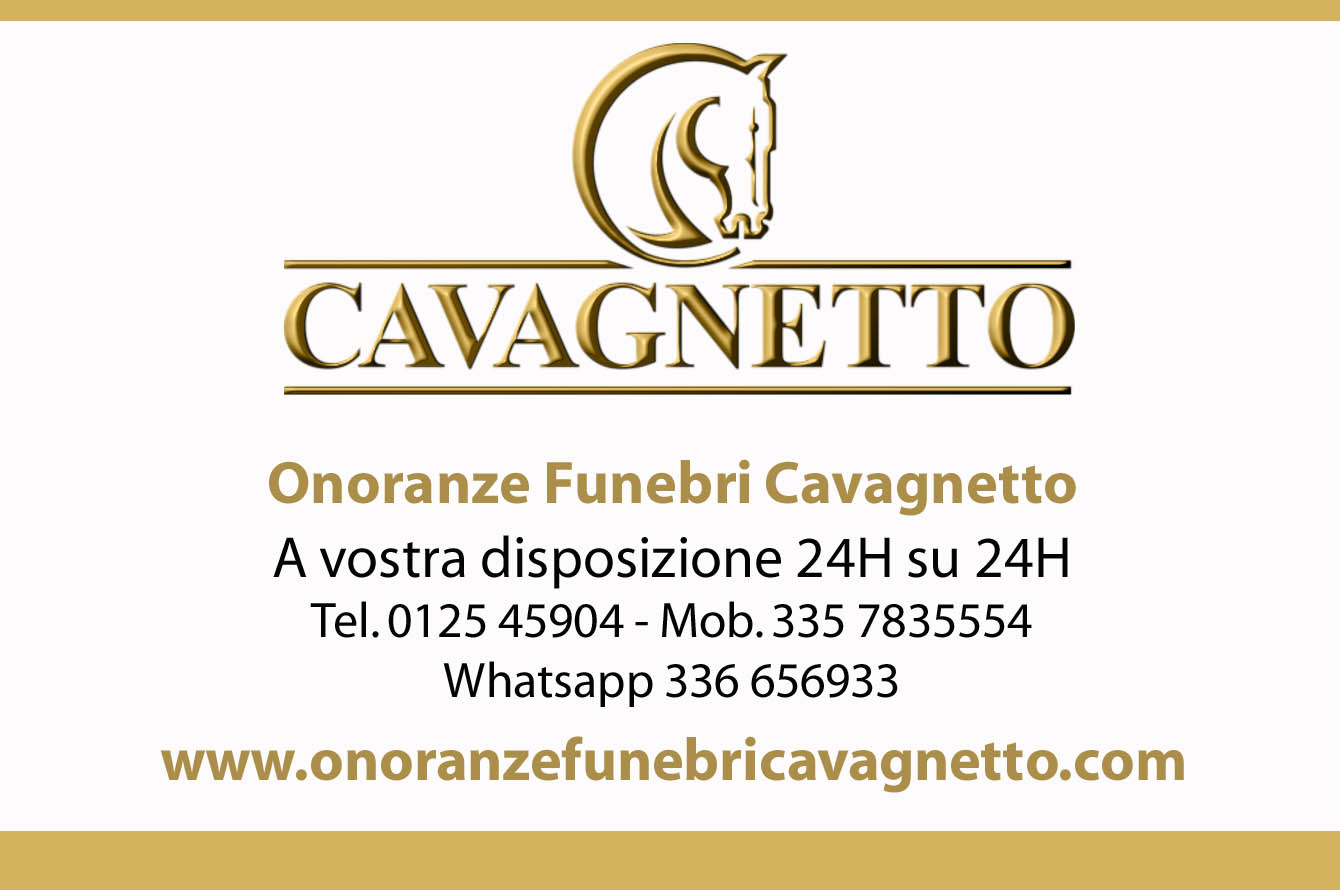 Onoranze Funebri Cavagnetto, dal funerale religioso a quello laico con eleganza e professionalità