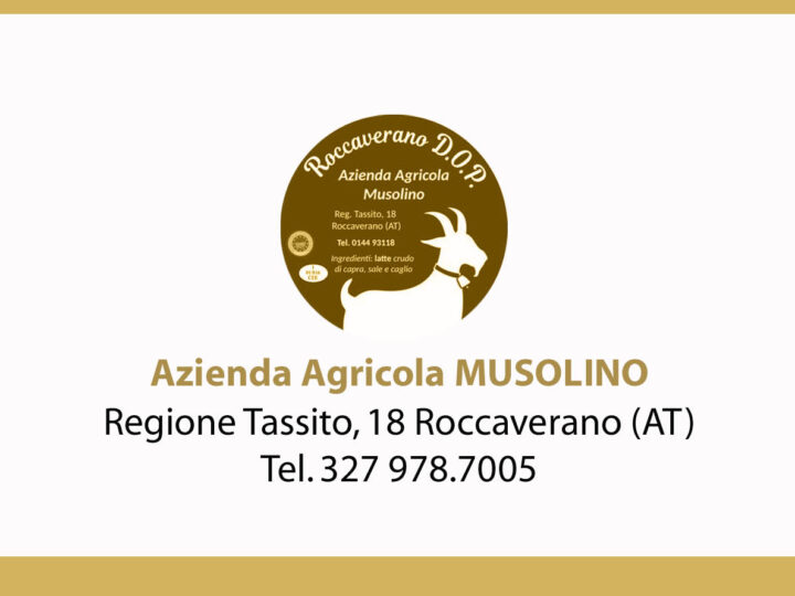 La Robiola di Roccaverano, specialità dell’azienda agricola Musolino