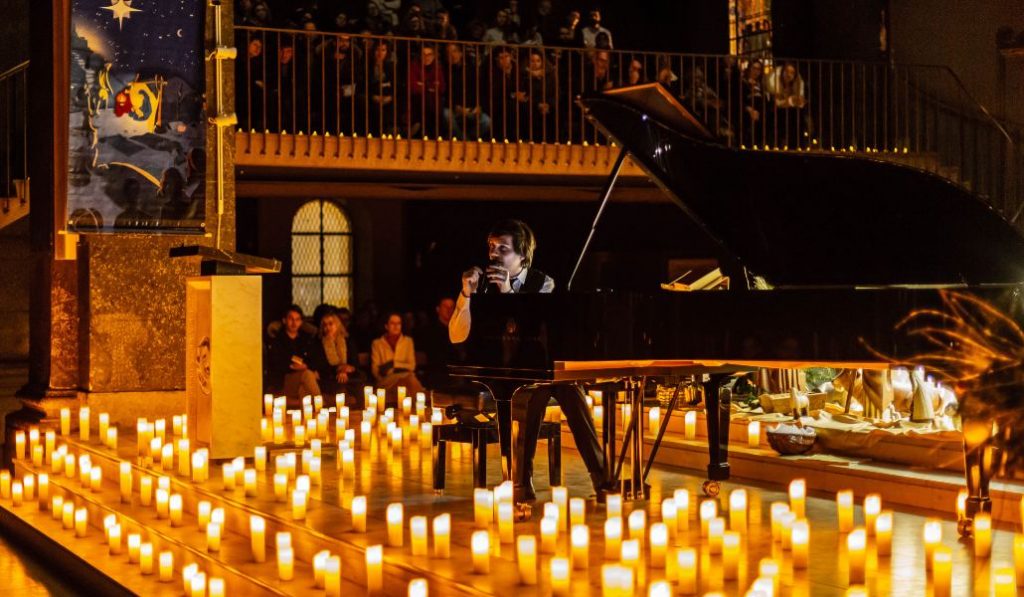 La magia dei concerti a lume di candela