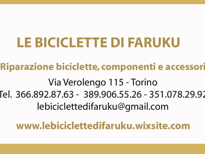 Le biciclette di Faruku, prodotti per tutte le esigenze