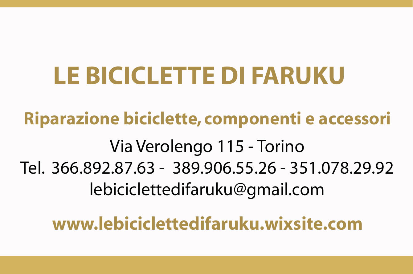 Le biciclette di Faruku, prodotti per tutte le esigenze