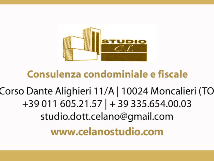 Studio Celano, strumenti per la consulenza condominiale e fiscale