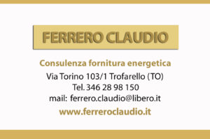 Ferrero Claudio, il tutor energetico affidabile per i contratti di luce e gas