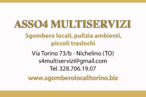 Asso4 Servizi Torino: l’eccellenza negli sgomberi rapidi, sicuri e su misura