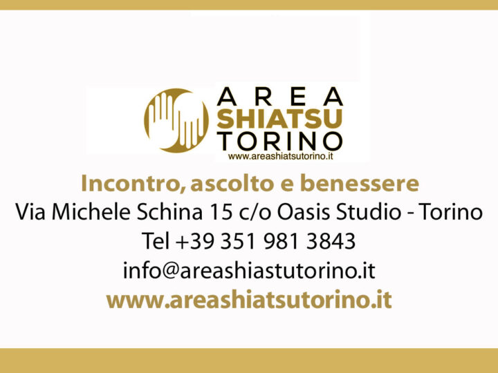 Area Shiatsu Torino: incontro, ascolto e benessere attraverso lo shiastu