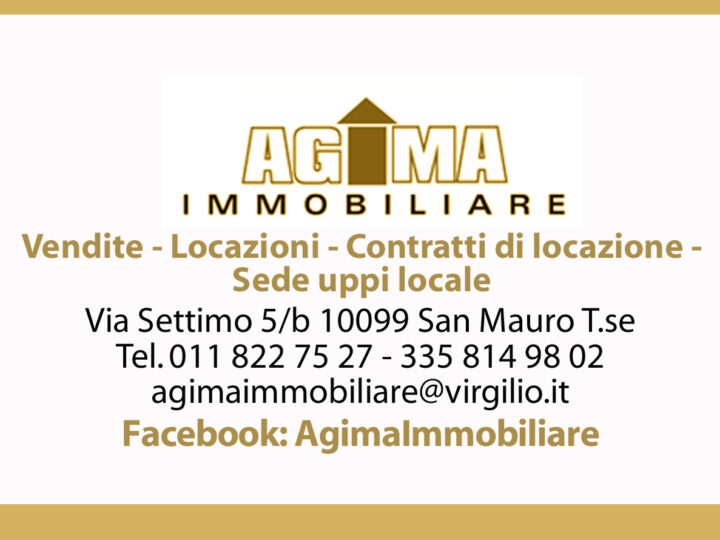 Agima Immobiliare a San Mauro Torinese: professionalità radicata nel territorio