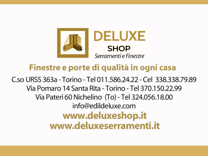 Deluxe Serramenti Torino, finestre e porte per ogni casa