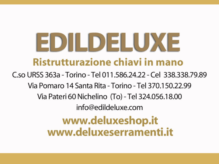 Edil Deluxe Torino, ristrutturazione alloggi chiavi in mano