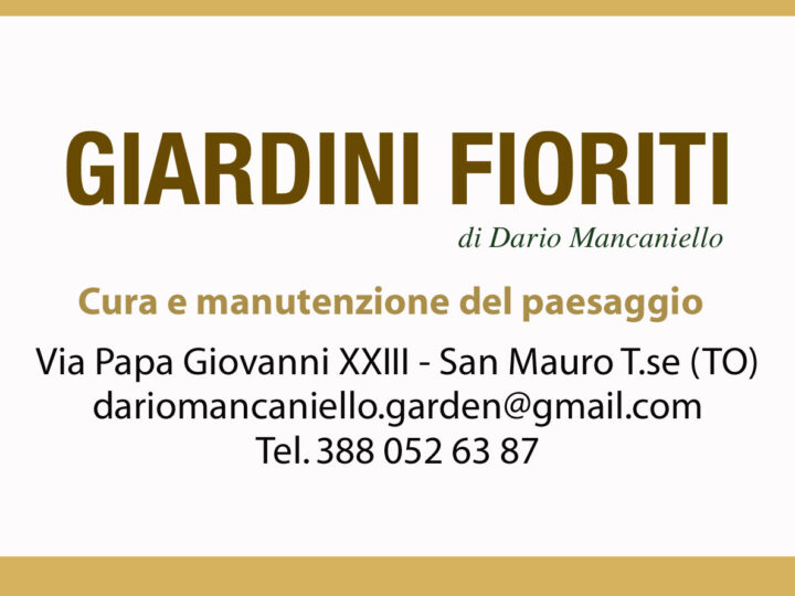 Giardini fioriti: arte e cura del paesaggio