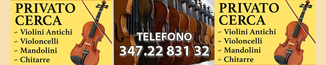 Banner pubblicitario Mamino Violini