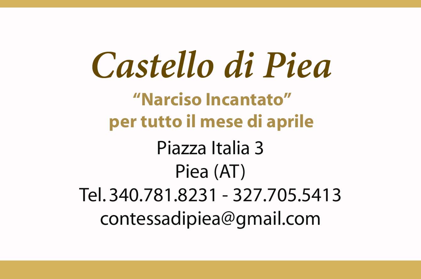 Narciso incantato al Castello di Piea: un viaggio tra storia, fiori e meraviglia