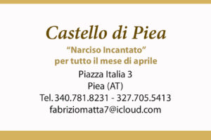 Narciso incantato al Castello di Piea: un viaggio tra storia, fiori e meraviglia