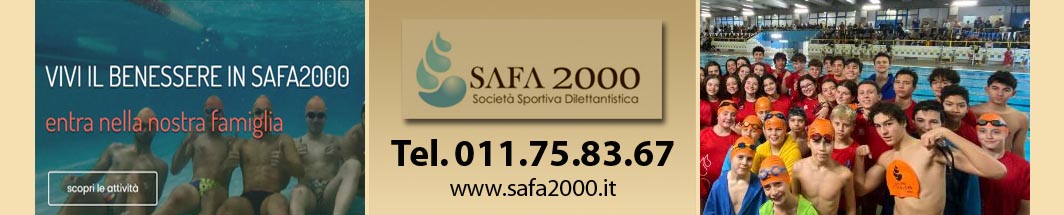 Banner pubblicitario Safa 2000