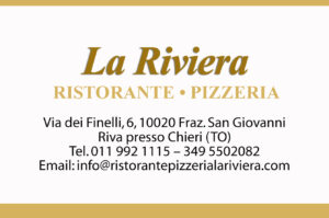 La Riviera: il gusto autentico della tradizione a Riva presso Chieri