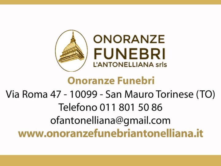 Onoranze Funebri Antonelliana: trent’anni di professionalità e umanità al servizio delle famiglie