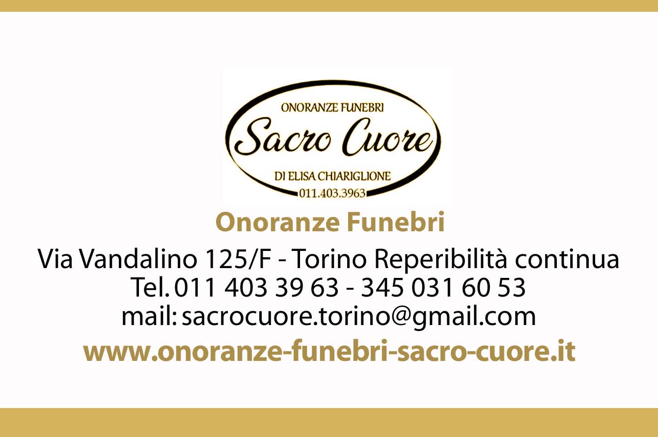 Onoranze Funebri Sacro Cuore: un punto di riferimento a Torino per un sostegno umano e professionale nel momento del lutto