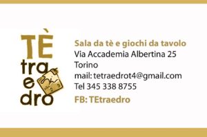 Tètraedro: tè, birre artigianali e giochi da tavolo nel cuore di Torino