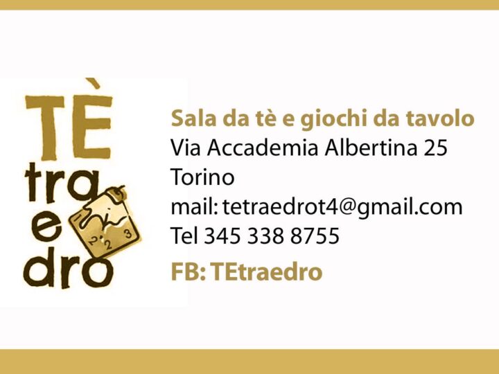 Tètraedro: tè, birre artigianali e giochi da tavolo nel cuore di Torino