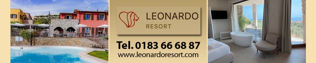 Banner pubblicitario Leonardo Resort