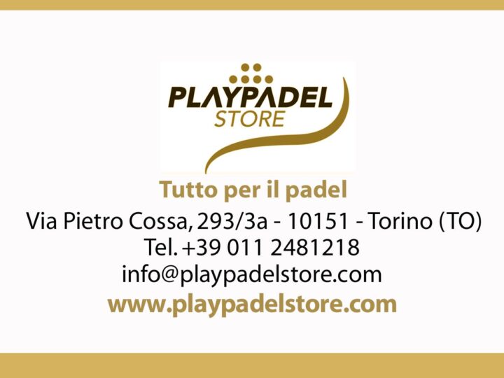 PlayPadel Store: attrezzature, abbigliamento e consulenza per chi vive il padel ogni giorno