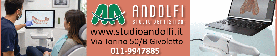 Banner pubblicitario Studio Andolfi